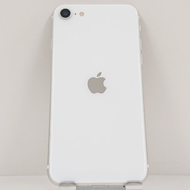 iPhoneSE ��2���� 64GB �ɥ��� �ۥ磻�� c23259