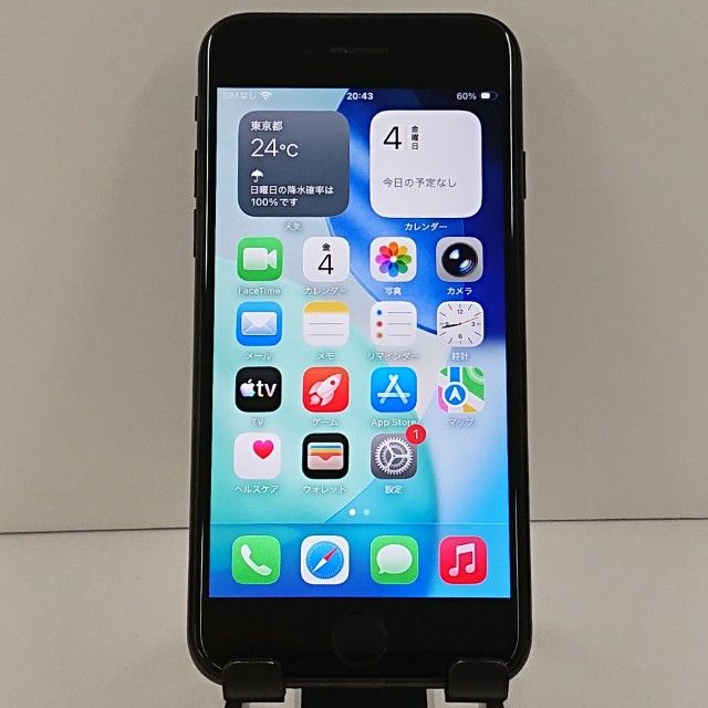 iPhoneSE ��2���� 64GB �ɥ��� �֥�å� c22335
