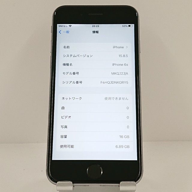 iPhone6s 16GB SIM�ե꡼ ���ڡ������쥤 c19514
