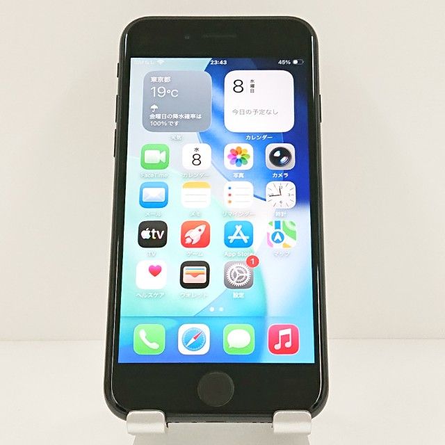 iPhoneSE ��2���� 64GB au �֥�å� c18869