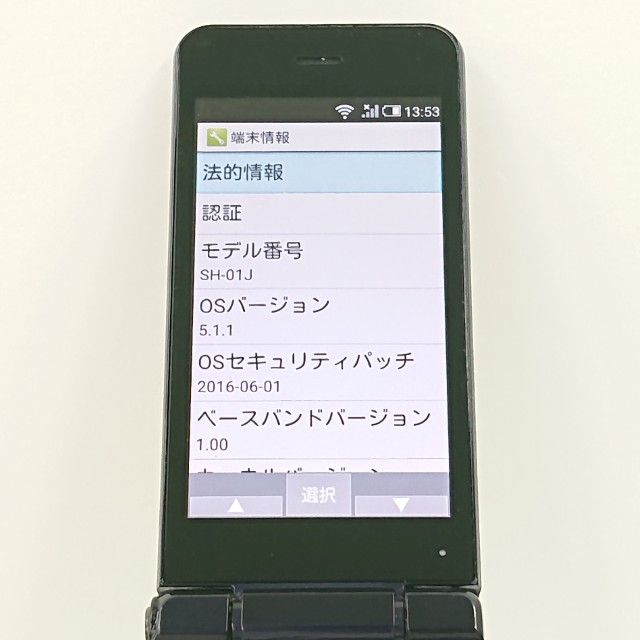 AQUOS �������� SH-01J �ɥ��� �֥롼�֥�å� c20720