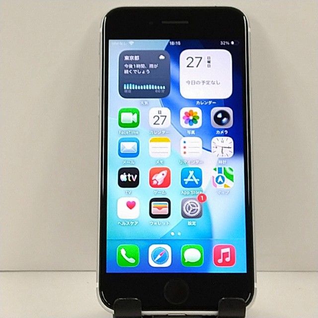 iPhoneSE ��2���� 64GB �ɥ��� �ۥ磻�� c22856