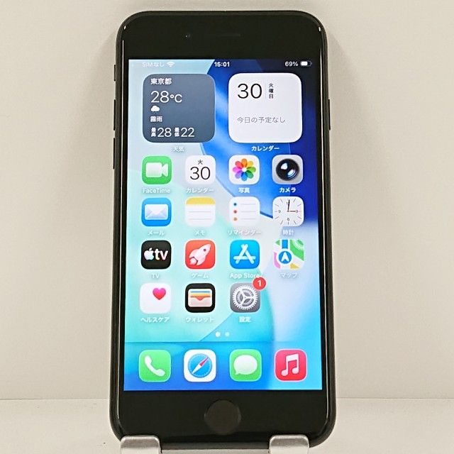 iPhoneSE ��2���� 64GB �ɥ��� �֥�å� c21079