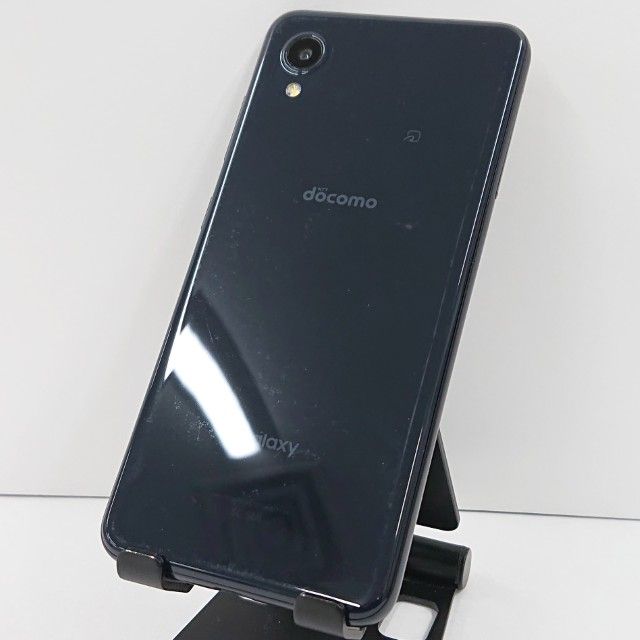 ムスビー｜Galaxy A22 5G SC-56B ドコモ ブラック c16514【Galaxy A22