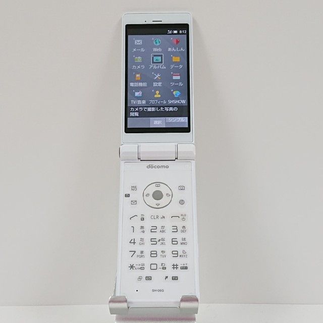 AQUOS �������� SH-06G �ɥ��� �ۥ磻�� c16782