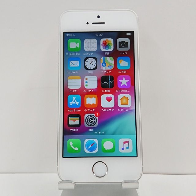 ムスビー｜iPhone5s 16GB au シルバー c01553【iPhone5s au】￥4,000