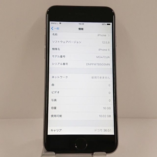 iPhone6 16GB SoftBank ���ڡ������쥤 c22347