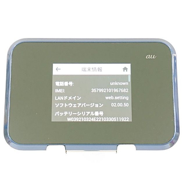 Speed Wi-Fi NEXT W07 SHD31 au �֥�å� c22373