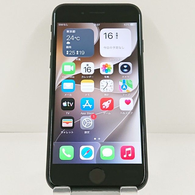 iPhoneSE ��2���� 64GB �ɥ��� �֥�å� c23334