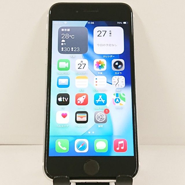 iPhoneSE ��2���� 64GB �ɥ��� �ۥ磻�� c21712