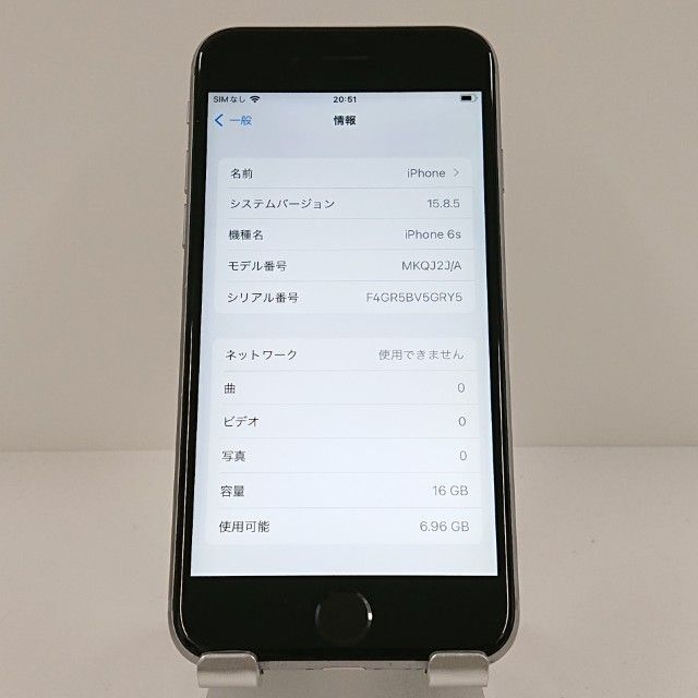 iPhone6s 16GB SIM�ե꡼ ���ڡ������쥤 c17671