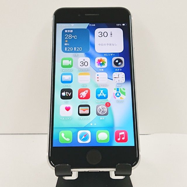 iPhoneSE ��2���� 64GB �ɥ��� �ۥ磻�� c20348