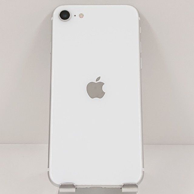 iPhoneSE ��2���� 64GB �ɥ��� �ۥ磻�� c20545