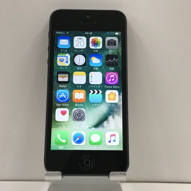 ムスビー｜iPhone5 16GB SIMフリー ブラック 本体 n06281【iPhone5 SIM 
