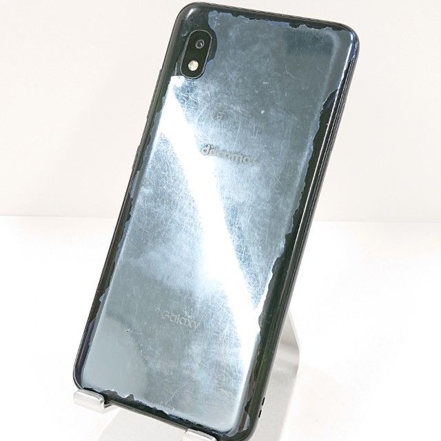 ムスビー｜Galaxy A21 SC-42A ドコモ ブラック c20075【Galaxy A21 SC