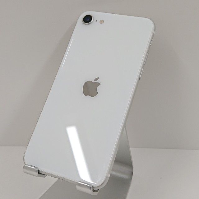 iPhoneSE ��2���� 64GB �ɥ��� �ۥ磻�� c16601