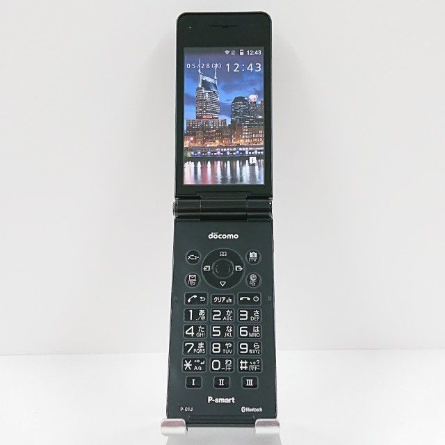 ムスビー｜P-smart ケータイ P-01J ドコモ ブラック c20245【P-smart