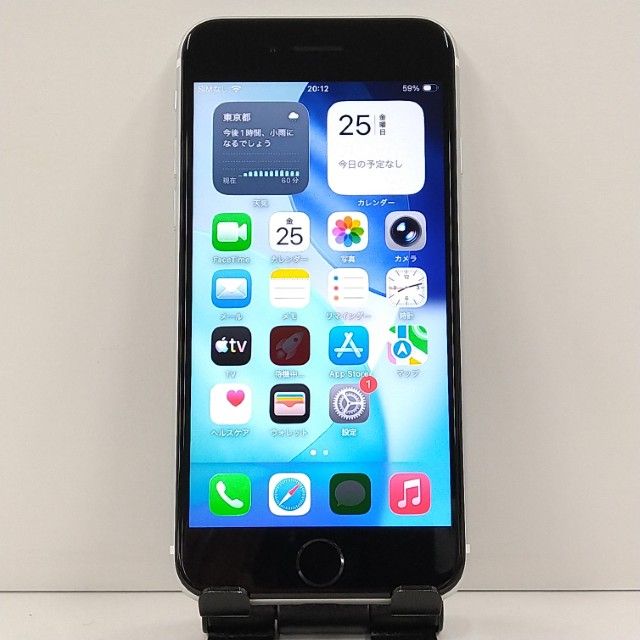 iPhoneSE ��2���� 64GB �ɥ��� �ۥ磻�� c22778