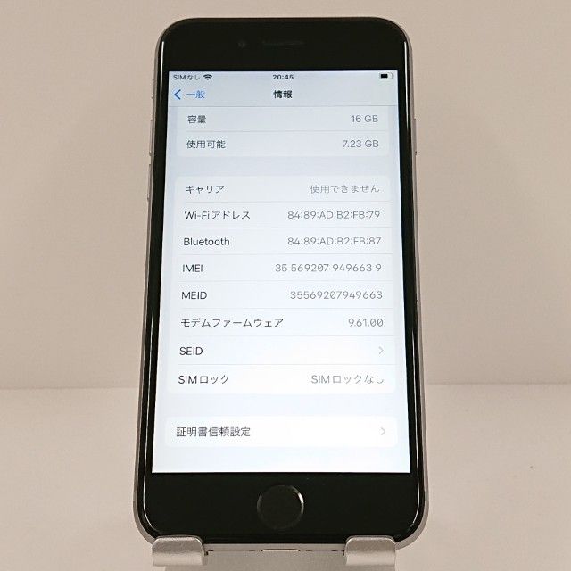 iPhone6s 16GB SIM�ե꡼ ���ڡ������쥤 c17670