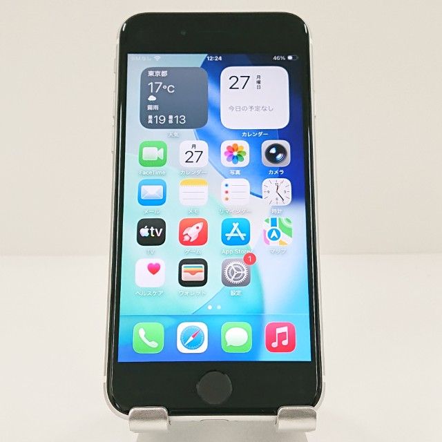 iPhoneSE ��2���� 64GB au �ۥ磻�� c19196