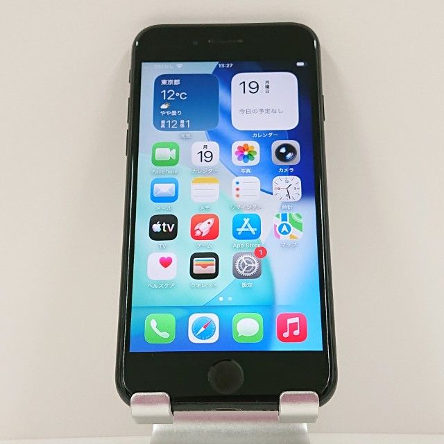 iPhoneSE ��2���� 64GB �ɥ��� �֥�å� c16354