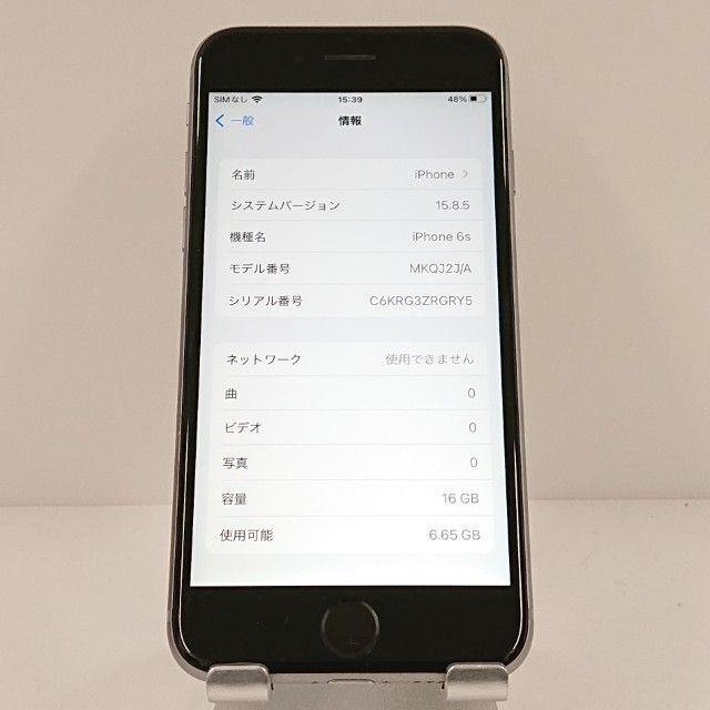 iPhone6s 16GB SIM�ե꡼ ���ڡ������쥤 c17704