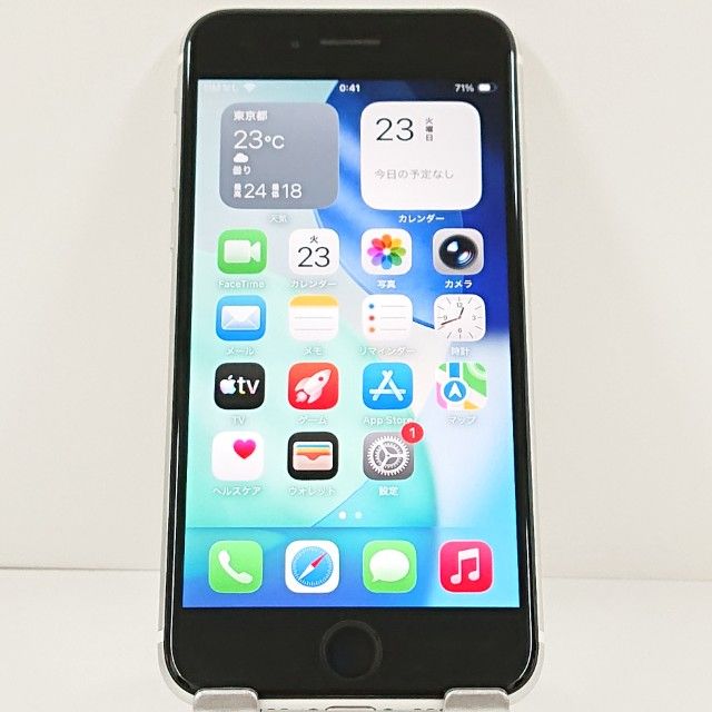 iPhoneSE ��2���� 64GB �ɥ��� �ۥ磻�� c20931