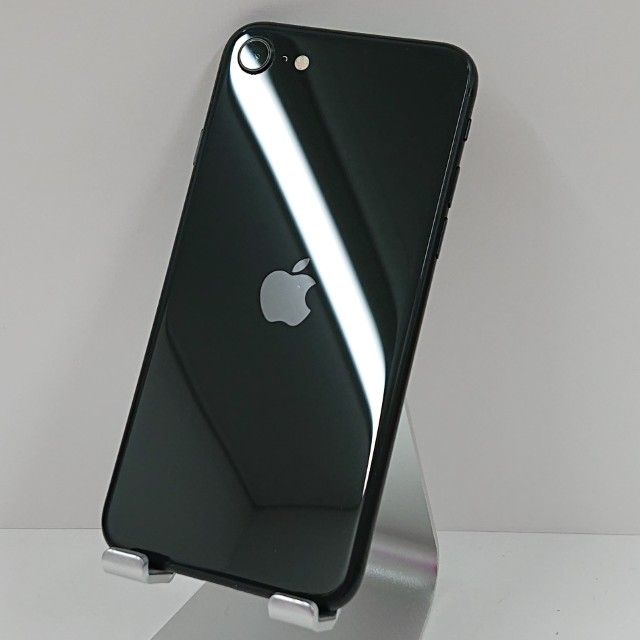 iPhoneSE ��2���� 128GB �ɥ��� �֥�å� c16351