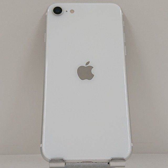 iPhoneSE ��2���� 64GB �ɥ��� �ۥ磻�� c23258