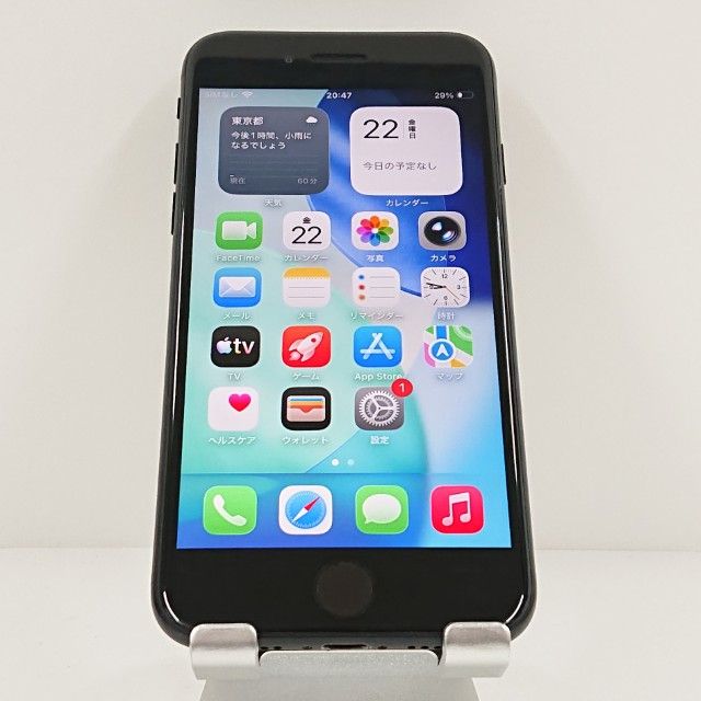 iPhoneSE ��2���� 64GB �ɥ��� �֥�å� c20009