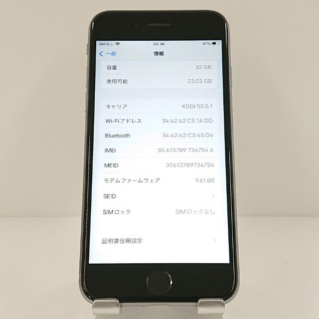 iPhone6s 32GB SIM�ե꡼ ���ڡ������쥤 c17927