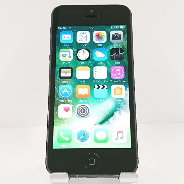 iPhone5 16GB au ֥å&졼 c15212