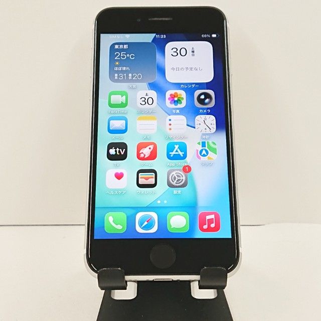 iPhoneSE ��2���� 64GB �ɥ��� �ۥ磻�� c20347
