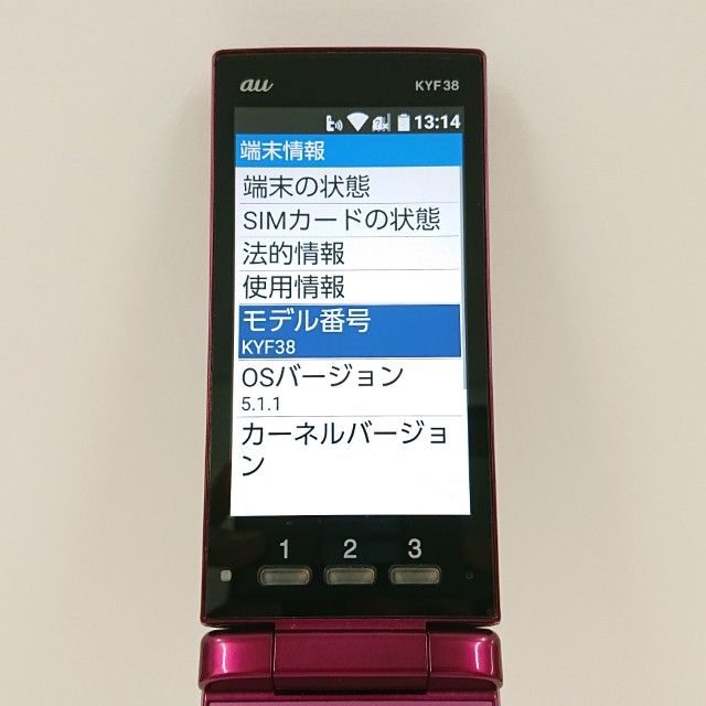 ���󤿤󥱡����� KYF38 au �磻���å� c22014