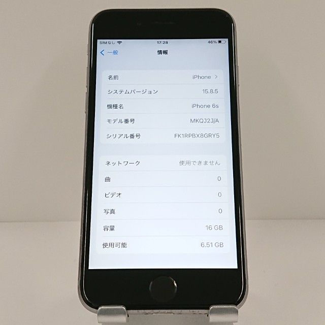 iPhone6s 16GB SIM�ե꡼ ���ڡ������쥤 c19081