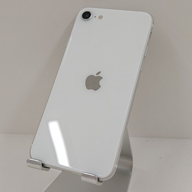 iPhoneSE ��2���� 64GB �ɥ��� �ۥ磻�� c18437