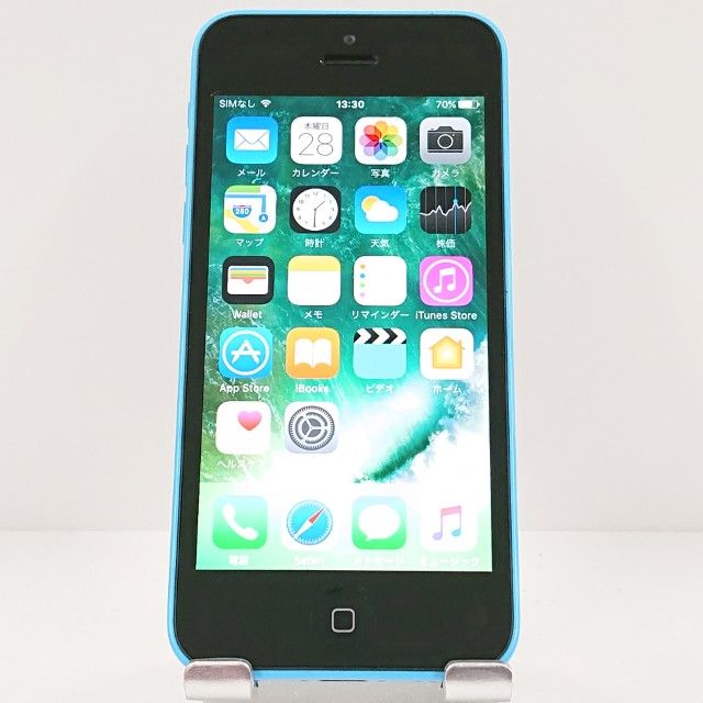 ムスビー｜iPhone5c 32GB ドコモ ブルー c20269【iPhone5c NTTドコモ