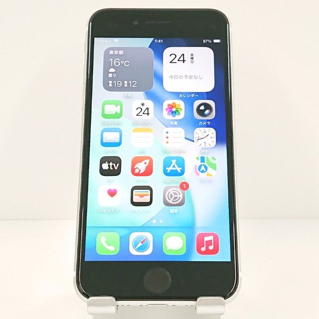 iPhoneSE ��2���� 64GB au �ۥ磻�� c19159