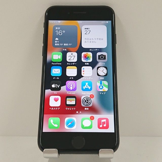 iPhone7 32GB �ɥ��� �֥�å� c18450