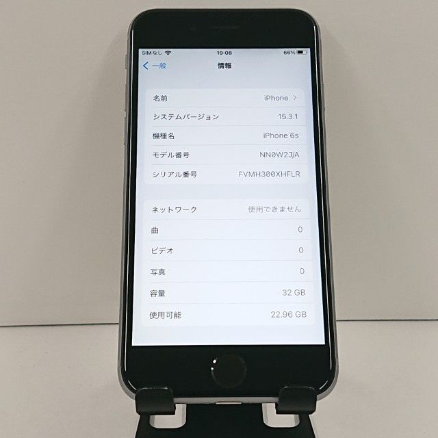 iPhone6s 32GB SIM�ե꡼ ���ڡ������쥤 c18758