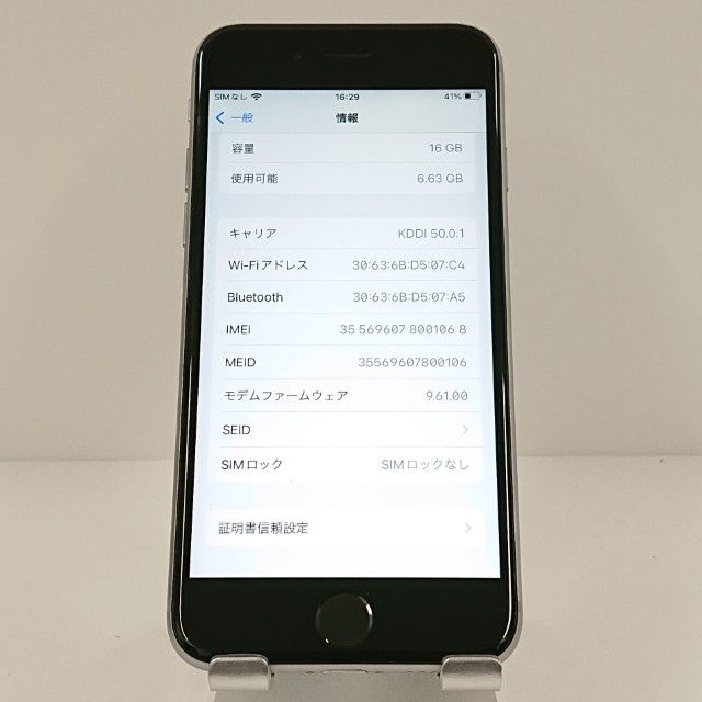 iPhone6s 16GB SIM�ե꡼ ���ڡ������쥤 c17714