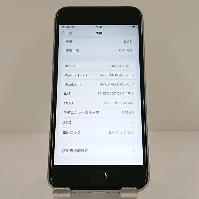 iPhone6s 16GB SIM�ե꡼ ���ڡ������쥤 c17682