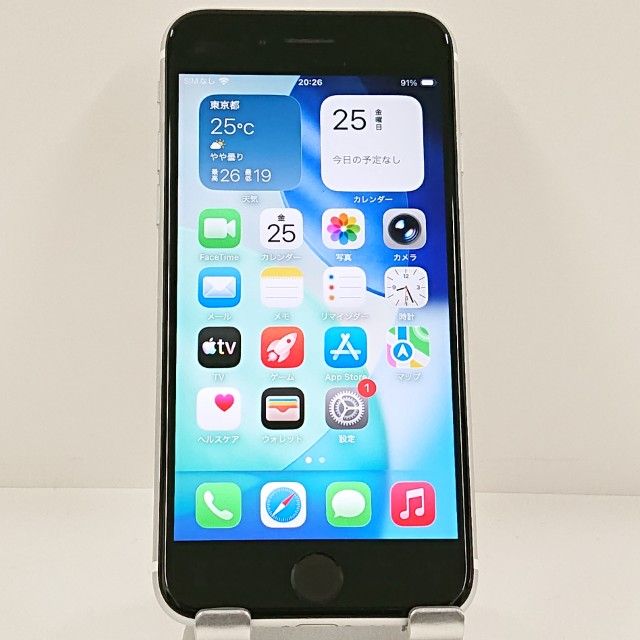 iPhoneSE ��2���� 64GB �ɥ��� �ۥ磻�� c22815
