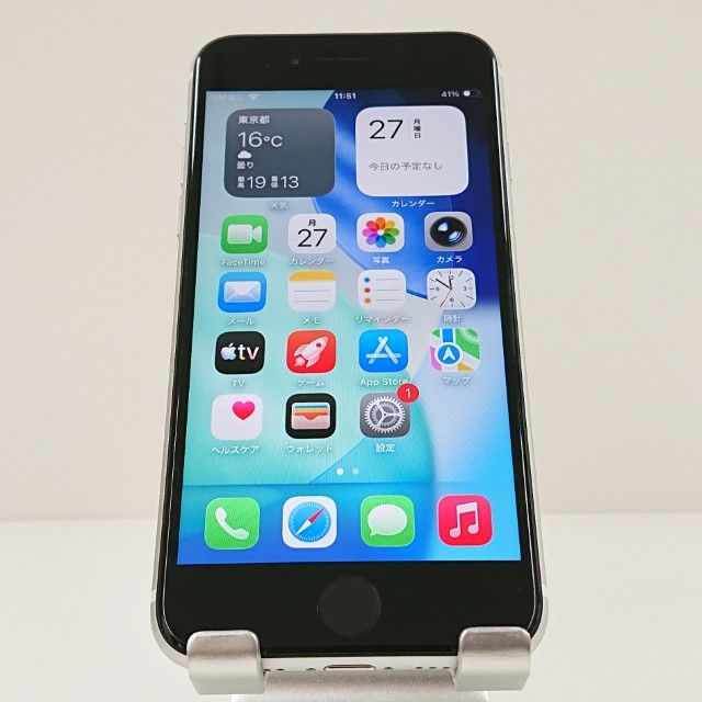 iPhoneSE ��2���� 64GB au �ۥ磻�� c19195