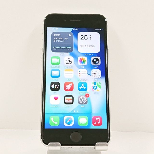 iPhoneSE ��2���� 64GB �ɥ��� �ۥ磻�� c22811