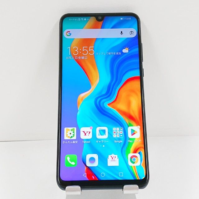 HUAWEI P30 lite MAR-LX2J SIM�ե꡼ �ߥåɥʥ��ȥ֥�å� c22112