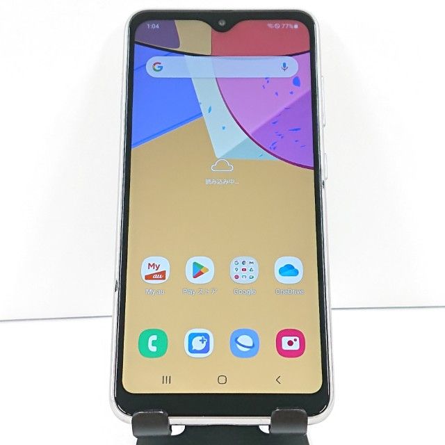 Galaxy A21 ����ץ� SCV49 au �ۥ磻�� c16642