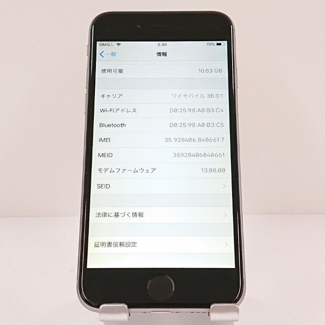 iPhone6 16GB SoftBank ���ڡ������쥤 c19877