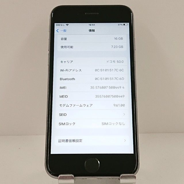 iPhone6s 16GB SIM�ե꡼ ���ڡ������쥤 c19317