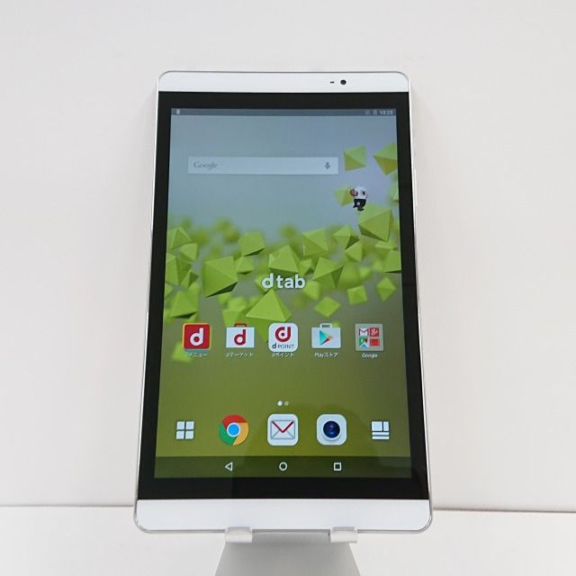 ムスビー｜dtab Compact d-02H docomo シルバー n09006【dtab